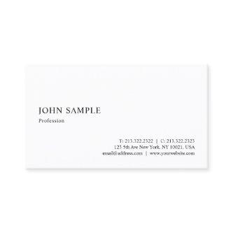 Elegant Modern White Simple Template Professional