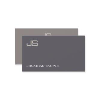 Elegant Monogram Design Modern Professional Luxury