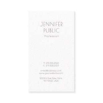 Elegant Monogram Plain Modern Design Professional