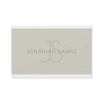 Elegant Monogram Professional Sleek Template Luxe