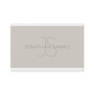 Elegant Monogram Professional Sleek Template Luxe