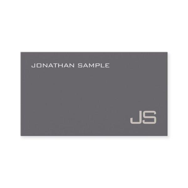 Elegant Monogram Professional Template Luxurious