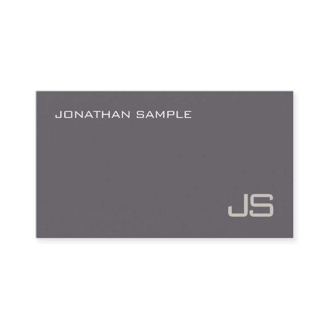 Elegant Monogram Professional Template Luxurious