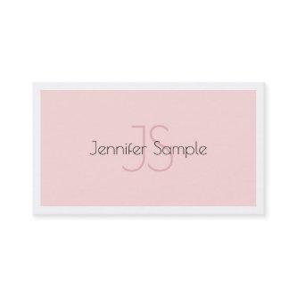 Elegant Monogrammed Design Minimalistic Luxury