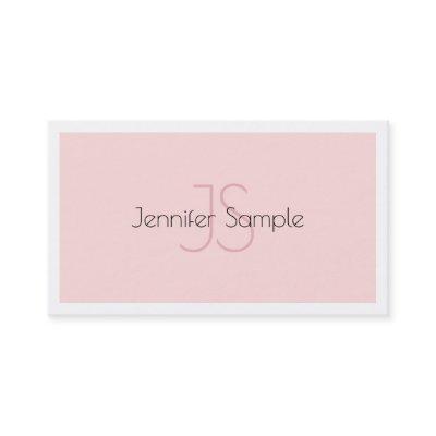 Elegant Monogrammed Design Minimalistic Luxury