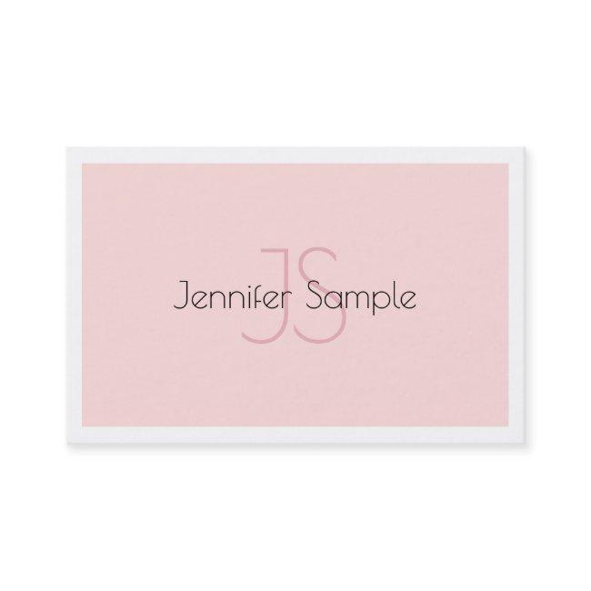 Elegant Monogrammed Minimalistic Luxury Design
