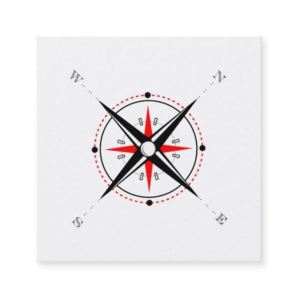 Elegant Nautical Compass