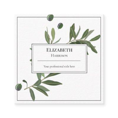 Elegant Olive Tree Branch