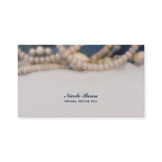 Elegant Pearls & Sea Shells Beachy Chic
