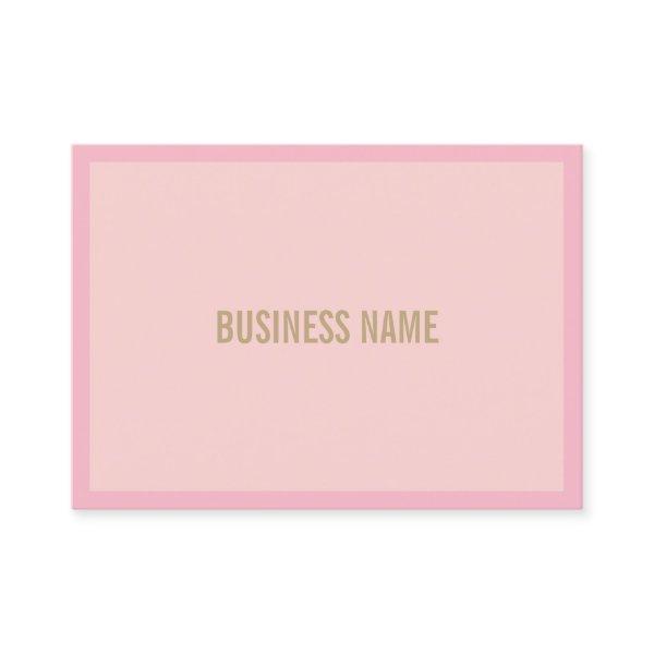 Elegant Pink Gold Modern Professional Template