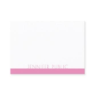 Elegant Pink White Professional Template Modern