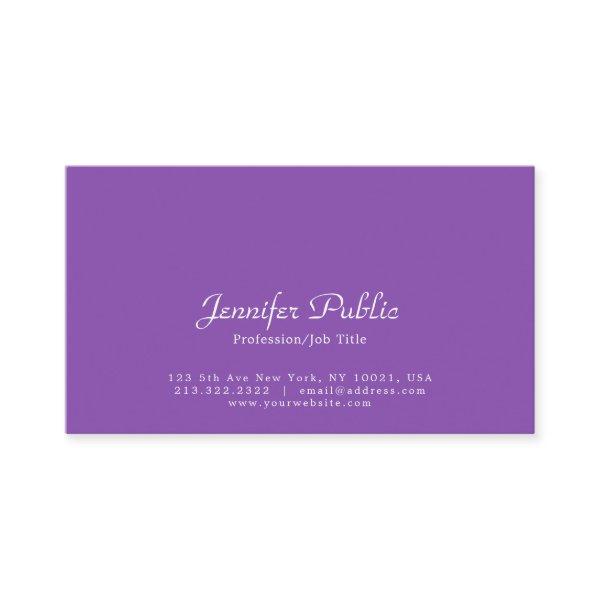 Elegant Plain Stylish Modern Professional Design
