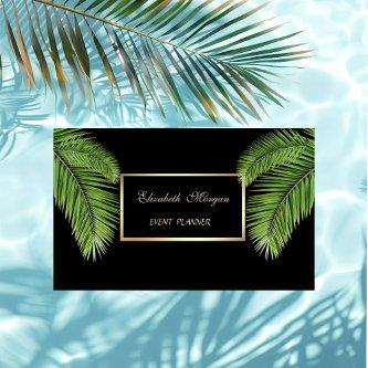 Elegant Professional ,Black,Frame,Palm Tree