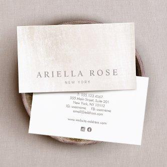 Elegant Professional Brushed White Marble