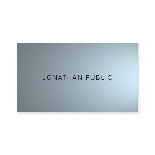 Elegant Professional Design Trendy Modern Plain