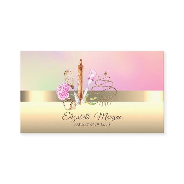 Elegant Professional Glitter Cupcake Bakery Tools
