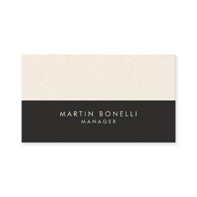 Elegant Professional Grey Cream