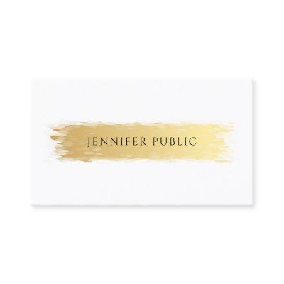 Elegant Professional Luxurious Template Gold White