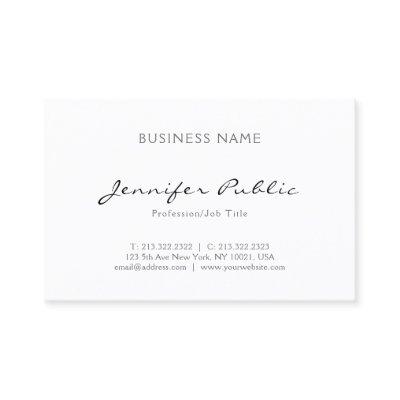 Elegant Professional Minimalist Modern Simple