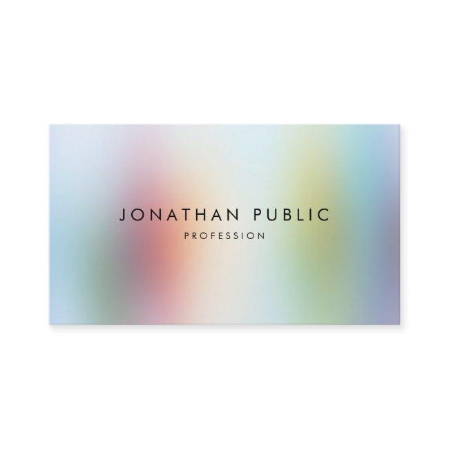Elegant Professional Modern Colorful Abstract Art