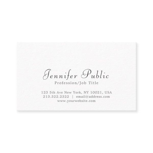 Elegant Professional Modern Minimalist Template