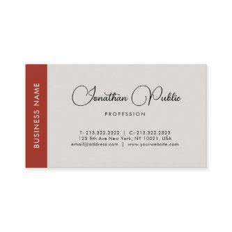 Elegant Professional Script Name Template Modern