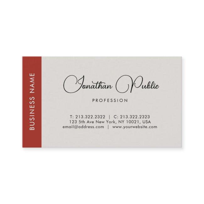 Elegant Professional Script Name Template Modern
