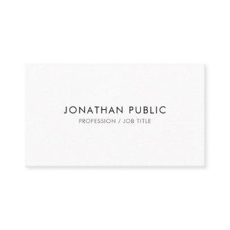 Elegant Professional Template Modern Minimalist