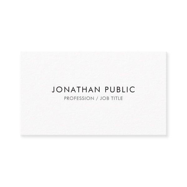 Elegant Professional Template Modern Minimalist