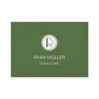 Elegant Professional Treetop and Monogram
