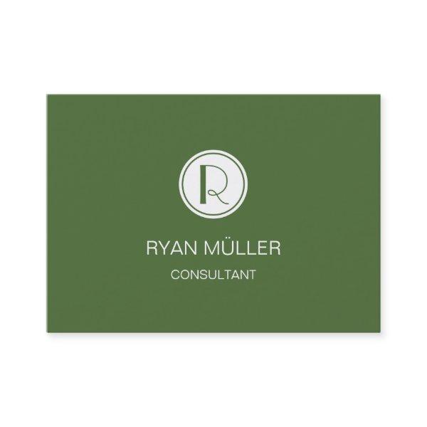 Elegant Professional Treetop and Monogram