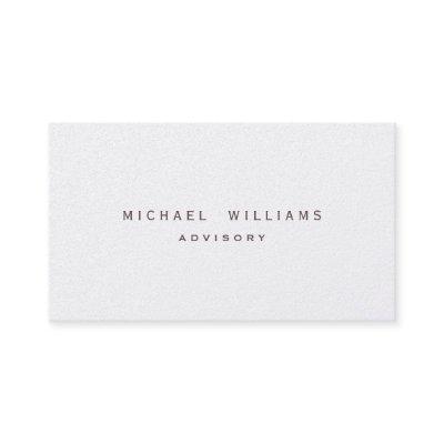 ELEGANT PROFESSIONAL WHITE SIMPLE PEARL