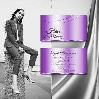 Elegant Purple Glamorous Modern and Simple Stylish