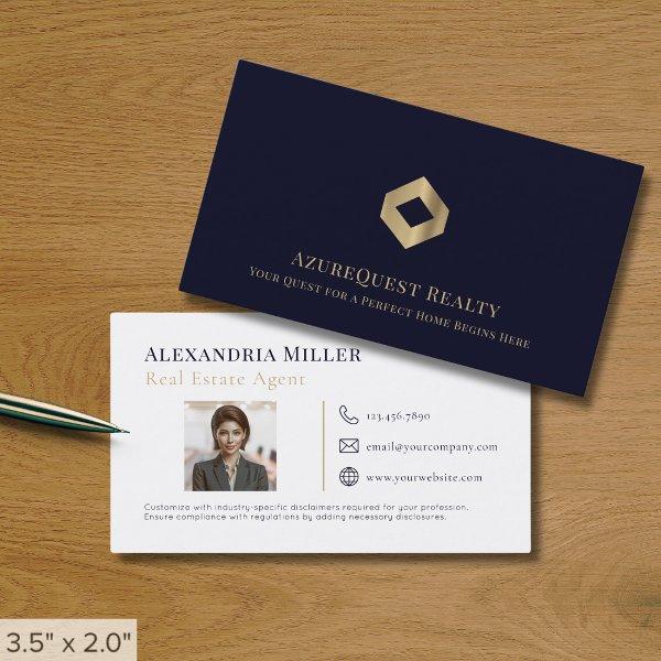 Elegant Real Estate Agent Photo