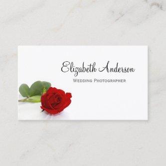 Elegant Red Rose Wedding Photographer