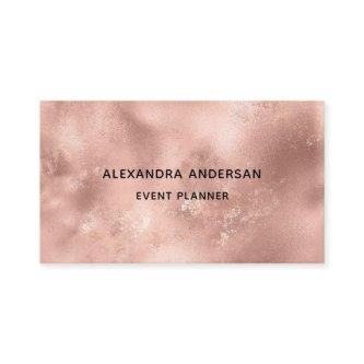 Elegant Rose Gold Metal Professional