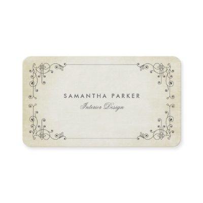 Elegant Rustic Vintage Frame | Ivory