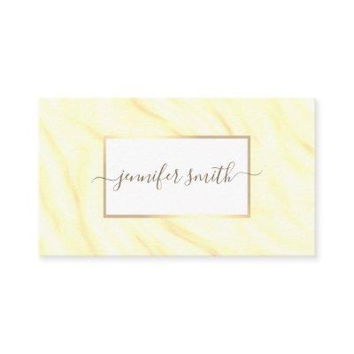 Elegant Satin Cream Marble With Frame Chic Pretty