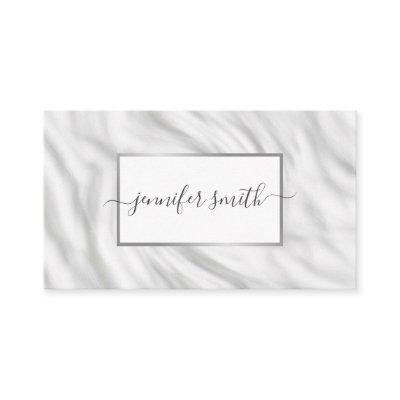 Elegant Satin Fabric Marble With Frame Chic Pretty