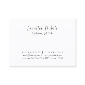 Elegant Script Simple Modern Handwritten Template