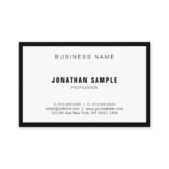 Elegant Simple Design Black White BW Plain Modern