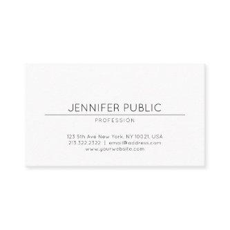 Elegant Simple Design Modern Professional Plain