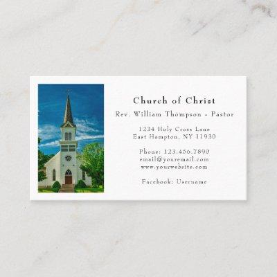 Elegant Simple Minimalist Church Photo