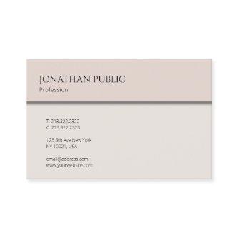 Elegant Simple Modern Design Trendy Plain Cool