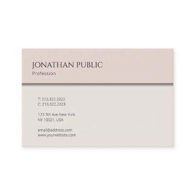 Elegant Simple Modern Design Trendy Plain Cool
