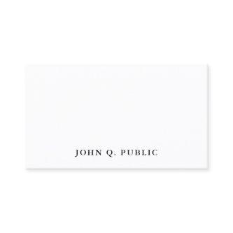 Elegant Simple Modern Minimalist Professional Cool