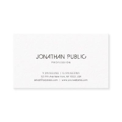 Elegant Simple Modern Professional Template Cool
