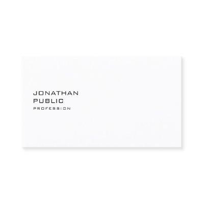 Elegant Simple Plain Professional Modern Minimal