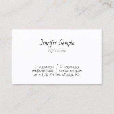Elegant Simple Template Hand Script Professional