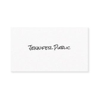 Elegant Simple Template Handwritten Script Modern